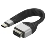 Techly ICOC-USBC-VGA vaizdo kabelio adapteris 0,12 m USB Type-C VGA (D-Sub)