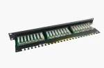 Microconnect PP-007 pataisų skydas 1U 24 prievadų Cat6