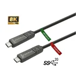 Vivolink PROUSBCMM10OP USB-C laidas USB 3.2 Gen 2 (3.1 Gen 2) 10 m USB C juodas