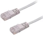Microconnect V-UTP601-FLAT plok&scaron;čias tinklo kabelis 1 m Cat6 U/UTP pilkas