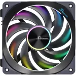 Ventiliatorius Seasonic MagFlow ARGB 12 cm 2000 RPM Juodas