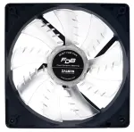 Zalman ZM-F3 FDB(SF) kompiuterio korpuso ventiliatorius 12 cm juodas, permatomas