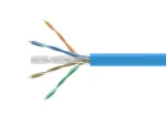 Tinklo kabelis EQUIP 404542 Cat6a U/UTP mėlynas, 305 m, 10GBase-T