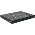 Rack lentyna ROLINE 19 colių 1 U 350 T 50 kg juoda