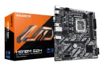 GIGABYTE H810M S2H pagrindinė plok&scaron;tė &ndash; Intel Core Ultra (2 serija), 4+1+2 fazių VRM, iki 6400MHz DDR5, 1xPCIe 4.0 M.2, 1GbE LAN, USB 3.2 Gen 1