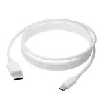 dbramante1928 re-charge CB25ACWH7090 USB-A&ndash;USB-C kabelis, USB 2.0, 2,5 m, 36 W, perdirbtas plastikas, baltas