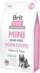 Brit Care Mini Grain Free Yorkshire sausas ėdalas &scaron;unims su la&scaron;i&scaron;a ir tunu, 2 kg
