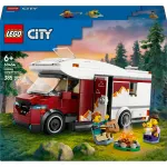 Konstruktorius LEGO City Nuotykių Kempingvagonas 60454, 385 dalių, auk&scaron;tis 80 mm, nuo 6 metų