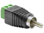 RCA lyties keitiklis DeLOCK 65417 juoda žalia sidabrinė
