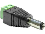 Adapteris nuolatinės srovės ki&scaron;tukas į gnybtų bloką DeLOCK 65487