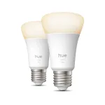 I&scaron;manioji lemputė Philips Hue White A60 E27 1100 lm Bluetooth Zigbee (2 vnt.)