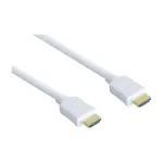High-Speed-HDMI&reg;-Kabel mit Ethernet, vergoldete Stecker, Stecker A an Stecker A, wei&szlig;, 0,5m, Good Connections&reg;