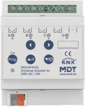MDT AKU-0416.03 universalus vykdytuvas, 4 kanalų, 4TE REG, 16 A, 230 VAC, 100 &micro;F