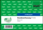 Verslo forma Sigel ST615 Green White A6