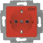 20 EUC/DV-217-101 SCHUKO ki&scaron;tukinis lizdas raudonas RAL3020 (2CKA002011A6251)