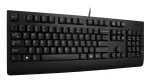 Pilno dydžio laidinė klaviatūra Lenovo Preferred Pro II USB US English juoda, 104 klavi&scaron;ai, membraniniai jungikliai, 2 m laidas