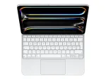 Apple Magic Keyboard iPad Pro 13 colių M4 voki&scaron;ka QWERTZ balta su jutikliniu kilimėliu