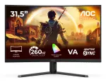 AOC G4 C32G42ZE žaidimų monitorius 80 cm (31.5 colio) 1920 x 1080 pikselių Full HD LED juodas, raudonas