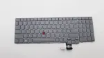 Ne&scaron;iojamojo kompiuterio klaviatūra Lenovo ThinkPad P16 Gen 1 Chicony QWERTY su foniniu ap&scaron;vietimu (pakeitimo)