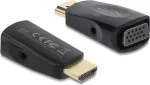 DELOCK HDMI į VGA adapteris su 3,5 mm garsu ir USB maitinimo laidu 61082
