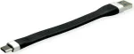 ROLINE 11.02.9014 USB kabelis 0,11 m USB 3.2 Gen 1 (3.1 Gen 1) USB A USB C juodas