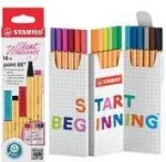 STABILO Fineliner point 88 18 spalvų Plonas antgalis Įvairiaspalvis