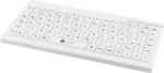 Laidinė medicininė klaviatūra GETT TKG-088-GCQ-IP68-WHITE-USB 2.0, IP68 sandari konstrukcija, balta
