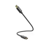 Hama 00201604 USB 2.0 laidas USB-C 0,2 m juodas