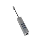 USB 3.2 Gen 1 tipo C &scaron;akotuvas Terratec Connect c2, sidabrinis
