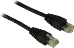 Inter-Tech AC LAN-Cable CAT5 UTP, 10,0m Juoda (88885049)