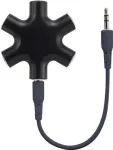 SpeaKa Professional SP-7870556 Laidinė sąsaja / lyties adapteris 3,5 mm 5x 3,5 mm juodas
