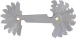 Srieginių matuoklių rinkinys ks tools 301.0090 &ndash; 22 vnt. sriegio matavimo &scaron;ablonų rinkinys