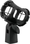 Laikiklis spaustukinis Omnitronic SLIM-01 Black &ndash; mikrofonų ir priedų tvirtinimas, kompakti&scaron;kas plonas dizainas