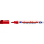 Permanentinis žymeklis Edding 8400 Bullet Tip raudonas