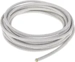 Alphacool AlphaCord Sleeve 4mm &ndash; 3,3m (10ft) &ndash; sidabri&scaron;kai pilkas (Paracord 550 Type 3) 330cm EOL (45320)