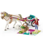 Schleich HORSE CLUB Mažas vežimas didžiajam žirgų &scaron;ou