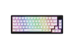 HATOR Skyfall Wireless 65 klaviatūra, Gaming, USB + RF Wireless + Bluetooth, QWERTY JAV anglų, Juoda, Balta