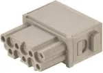 Harting 09140125101 Han DD Push-In modulis, moteri&scaron;kas 0,14-1,5 mm&sup2; 2 kontaktai