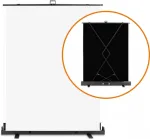 Walimex pro Roll-up Panel Hintergrund White 155x200 (1023075)