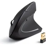Anker Innovations Anker Vertical Ergonomic - Vertikale Maus - optisch - 5 Tasten - kabellos - 2.4 GHz - kabelloser Empf&auml;nger (USB) (A7852011)