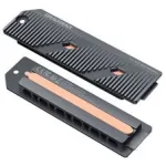 GrauGear G-PS5HS05+ au&scaron;inimo sprendimas su &scaron;ilumos vamzdeliais M.2 NVMe SSD ir procesoriui, skirta PlayStation 5 Slim & Pro, pilka