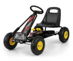 Milly Mally Thor &ndash; pedalinis kartingas (juodas)