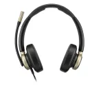 HP Poly Mission 825 Wired Stereo USB Headset su ANC - Juoda