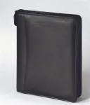 BIND Terminplaner Manager A5 Leather Black