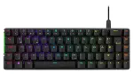 ASUS ROG Falchion Ace M705 65% Wired Mechanical Gaming Keyboard, USB-C, 1000Hz Polling Rate, ROG NX Red Switches, PBT Keycaps, RGB Aura Sync, Black