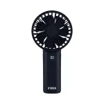 N'OVEEN F120 ne&scaron;iojamas rankinis ir stalinis ventiliatorius su įkraunama baterija, USB, 1200 mAh, 3 greičiai, baltas