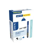 Pilot 400 Permanent Marker Blue 1.0-4.0 mm Chisel Tip, 20 Markers (15+5 Free)
