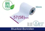 ARTDEV Thermal Roll - 57x35x12 mm Blue4est Blue Eco Paper