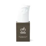 FIFTYEIGHT PRODUCTS Kerzenschmusie VERSCHMUST didelis žvakidė balta