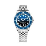 BOBROFF MAN BF0003baBFSTJ Analoginis kvarcinis laikrodis 42mm juodas ciferblatas odinis dirželis